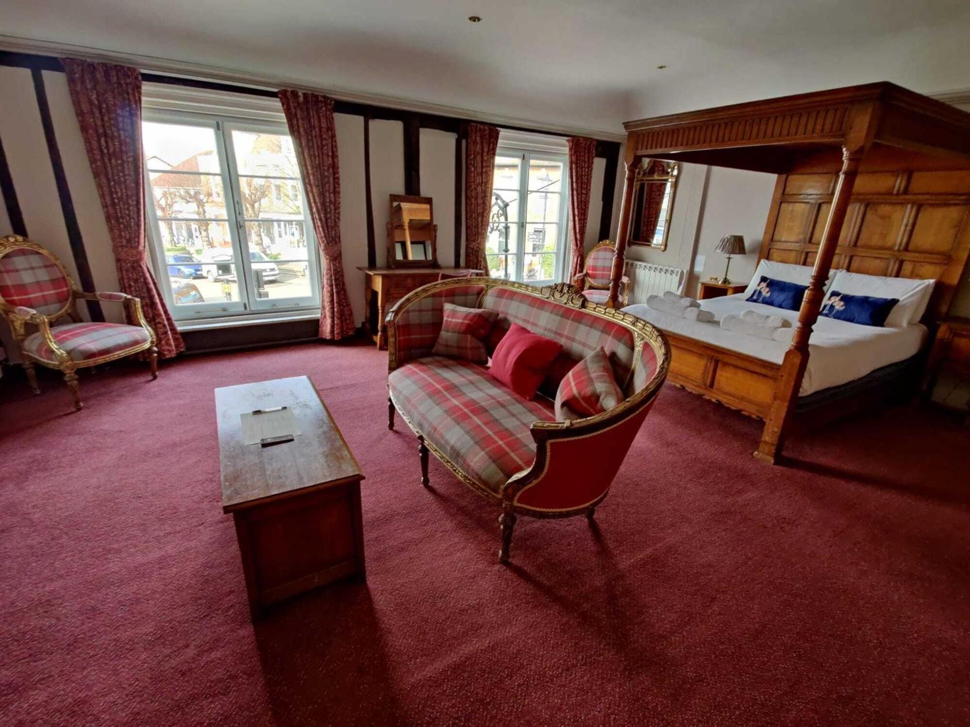 The Crown Hotel Framlingham Habitación foto