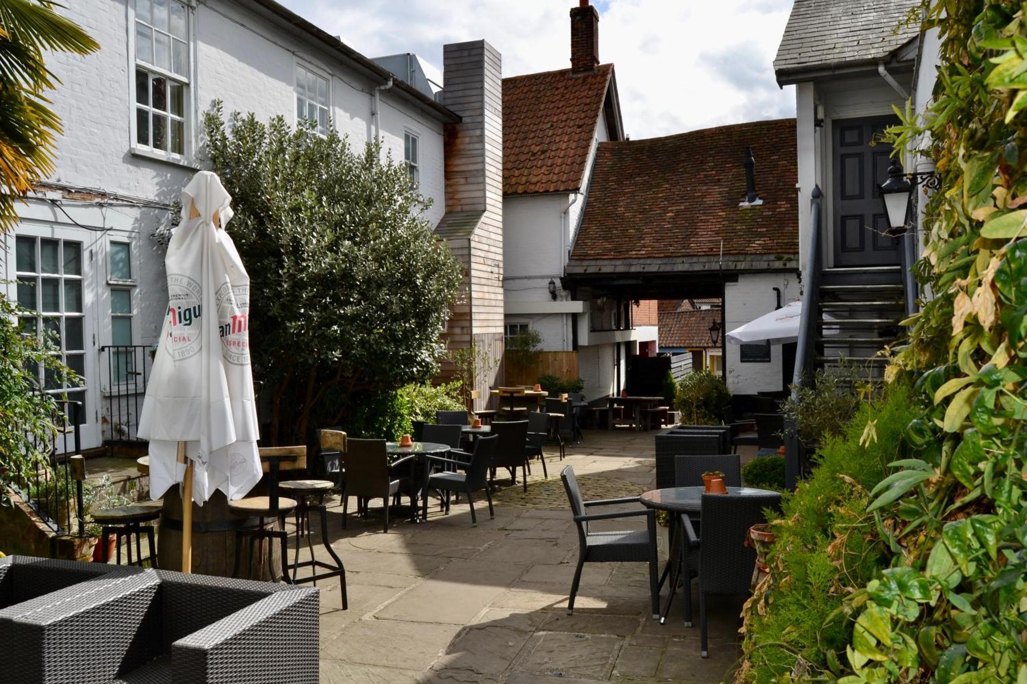 The Crown Hotel Framlingham Exterior foto